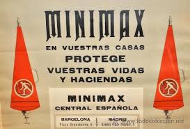 Minimax cartel antiguo